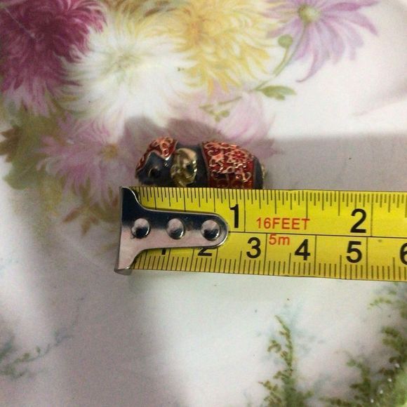NWT Elephant Brooch Pin Enamel Elephant Multi Color - Picture 3 of 9